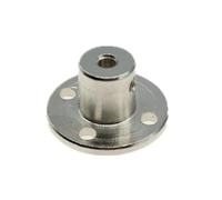 GuidNaurys 1 Uds. Accesorios de rodamiento de eje de brida 3mm 3,17mm 4mm 5mm 6mm 7mm 8mm eje guía de Motor acoplador de acoplamiento rígido conector de Motor Conexión de ejes(8mm)