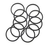 GuidNaurys 10 Uds 2mm diámetro de alambre NBR junta tórica CS 2,0mm 0.079 pulgadas junta de anillo sello de aceite arandela mecánica de goma Junta con fugas(ID 40mm)