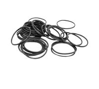GuidNaurys 100 Uds anillo de sellado NBR 2mm CS caucho de nitrilo junta tórica junta de sellado de aceite mecánico arandela resistencia al desgaste Junta con fugas(ID 27mm)