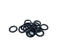 GuidNaurys 100 Uds. Anillo redondo NBR de 2mm de diámetro de alambre de 16mm a 22mm de diámetro interior junta de anillo de sellado arandela hidráulica resistente a altas temperaturas Junta con fugas(