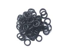GuidNaurys 100 Uds. Junta tórica CS de 1mm, junta tórica NBR, anillo de sellado de 4mm a 8mm de diámetro interior, junta de goma, arandela de sellado mecánico Junta con fugas(ID 5.5mm)