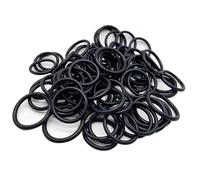 GuidNaurys 300 Uds NBR O Ring CS 3mm arandela de sello de aceite hidráulico 40mm a 54,5mm diámetro interior junta tórica de goma negra junta de sellado Junta con fugas(ID 48.5mm)