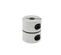 GuidNaurys Abrazadera de acoplador de eje rígido, acoplamiento de servomotor paso a paso, piezas de impresora 3D, 3mm, 4mm, 5mm, 6mm, 6,35mm, 8mm, 10mm, D20 L25, 1 Uds. Conexión de ejes(5x12mm)