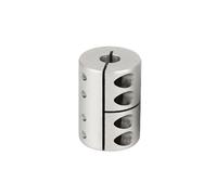 GuidNaurys Acoplador de tornillo D25L35, 8x10mm, 6x8mm, 5x8mm, conector de Motor, acoplamiento del eje del Motor de impresora 3D, 1 ud. Conexión de ejes(5X10mm)
