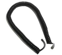 GuidNaurys Cable espiral blindado de 10 núcleos, 0,3 mm de diámetro, 10 mm de diámetro exterior, diseño de resorte de alambre flexible Cable retráctil(Stretch 4 meters)