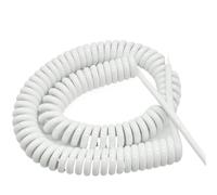 GuidNaurys Cable espiral de poliuretano de 2 núcleos, 0,3 mm², 22 AWG, elasticidad, for uso doméstico, suave, for electrónica. Retráctil(Stretch 9 Meters)