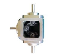 GuidNaurys Conmutador de engranaje cónico espiral de eje de 6 mm, caja de transmisión inversa 1 a 1, reductor de ángulo de inversión de 90 grados Modificar Dirección