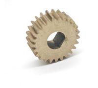 GuidNaurys Engranaje cilíndrico de cobre con orificio en forma de D, módulo de 0,6, 12 dientes, 8,4 x 5 mm, dientes rectos, piñón de 0,6 m, 12 dientes Cremallera(3x2.5mm D bore)