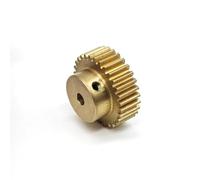 GuidNaurys Engranaje recto de dientes rectos de 0,7 M 65T con paso 0,7 módulo 65 dientes piñón M4 tornillo engranaje recto cilíndrico cremallera(12mm bore)