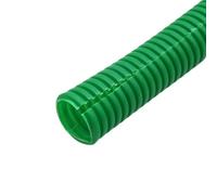 GuidNaurys Manguera corrugada con aislamiento de PP, manguera de alambre corrugado de plástico, funda protectora de 10 mm, 12 mm, 20 mm, 23 mm y 29 mm, 1 metro Funda flexible(Green,AD 28.5 x ID 23mm)