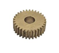 GuidNaurys Piñón de latón de 0,6 m y 47 dientes, módulo 0,6, engranaje cilíndrico plano de dientes rectos de 47 dientes y 5 mm de espesor. Cremallera(13mm bore)