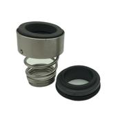 GuidNaurys Sello mecánico del eje de la bomba de agua (12 mm, 16 mm y 22 mm), sello de carburo de silicio FKM Fugas de agua(Id 16mm)