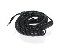 GuidNaurys Spiral Spring Video Extension Cord for Truck Semi Trailer Reversing Image Camera Monitor Wire Cable retráctil(Line length 8 meters)