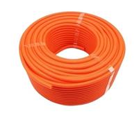 GuidNaurys Tubo corrugado aislado de PP, manguera corrugada de plástico, rosca de alambre, funda protectora de 7,5 mm a 34,5 mm, 10 metros Funda flexible(Orange,AD 11.6 x ID 8mm)