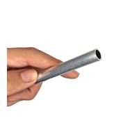 GuidNaurys Tubo redondo y canal de aluminio for extensiones de barras horizontales e instalación de persianas Hueco(500mm 34x3mm)