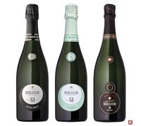 Guido Berlucchi | Franciacorta DOCG ’61 | Set Regalo 3 Botellas | Extra Brut | Nature 2016 | Satèn | Idea Regalo Navidad | Selección de Espumosos Italianos Premium