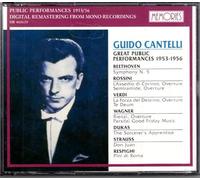 Guido Cantelli In The Great Public Performances (1953-1956)