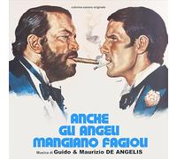 Guido & Maurizo De Angelis - ANCHE GLI ANGELI MANGIANO FAGIOLI/ANCHE GLI ANGELI TIRANO DI DESTRO (OST) (2LP/WHITE RED VINYL)
