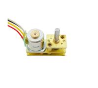GUIFANG 1024-10BY DC 5V 10mm 2-Phase 4-Wire Gear Stepper Motor Full Metal Gearbox Invertido Eje Invertido Control de precisión (Radio 150_DC 5V)
