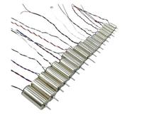 GUIFANG DC 3V 3.7V Mini motor sin núcleo 408 412 610 612 615 716 720 816 8520 8523 1020 motor de copa hueca de alta velocidad DIY RC Drone Aircraft (0412 B)