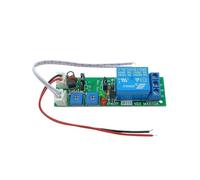 GUIFANG DC 5V 12V 24V 10A Módulo de relé de temporizador cíclico 0-100S Interruptor de retardo de temporizador ajustable, control de ciclo de encendido/apagado (DC 24V, 0-100S)