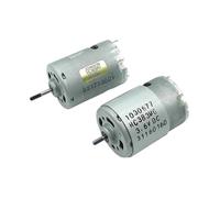 GUIFANG HC383MG Mini RS-380 Motor DC 3V-3.6V / DC 6V-12V Alta Velocidad Gran Torque 28mm Motor Eléctrico DIY Destornillador Herramientas de Taladro (Modelo A DC 3.6V)