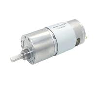 GUIFANG JGB37 545 DC 12 V 24 V Motor de engranajes eléctrico Mini Micro Reductor de reducción de metal hacia adelante y hacia atrás alto par (tipo B, 35 RPM, fuente de alimentación de 24 V)