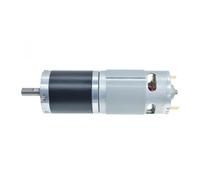 GUIFANG Motor de engranajes planetarios de 42 mm CC 12 V 24 V 775 motor eléctrico de metal de alto par reversible de velocidad ajustable (tipo A, 23 RPM, 24 V)