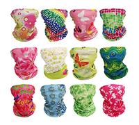 GUIFIER 12 Piezas Bandana Braga UV Escudo Bufanda Bandanas Multicolor Pañuelo Elástico Tubo Turbante Magico,12-in-1 Diadema Bufanda Magica Sombreros para prácticas deportivas,senderismo y motociclismo