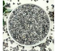 Guijarros decorativos naturales para suculentas y cactus, 1/5 de pulgada, piedras pulidas, ideales para jarrones, acuarios y jardinería exterior, color gris-negro, 100 g.