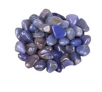 Guijarros,Piedras decorativas naturales, Polished Agate Stones Colored Pebbles River Rocks for Plants, Aquarium Rocks, Fish Tank Rocks, Vase Filler Rocks, Landscaping Rocks And DIY Arts,Red(Blue)