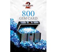 Guild Wars 2 800 Gems Card Official website Key EUROPE