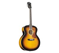 Guild Westerly F-250E Deluxe Guitarra electroacústica, antiguo Sunburst