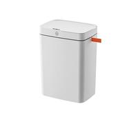 guiling-1986 Cubo de Basura Papelera de 15 l/18 l con tapa, papelera de plástico for el hogar, la cocina, la oficina Papelera Baño(Grande)