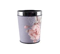 guiling-1986 Cubo de Basura Papelera de 6/13L Papelera de Plástico con Boca Abierta y Aro de Presión Adecuada for Dormitorio Sala de Estar Cocina Hotel Oficina Papelera Papelera Baño(Pequeño)