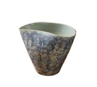 guiling-1986 Macetas Jardineras de cerámica: con Sus diseños únicos, Combinan Perfectamente un Estilo artístico una estética Vintage Maceteros(Blue)