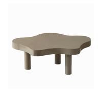 guiling-1986 Mesa De Centro Pequeña Mesa Auxiliar de Madera con Forma Nube, aparador for sofá, Sala Estar, Dormitorio, Tienda té, cafetería, Mesa pequeña Mesa De Coctel(Grey)