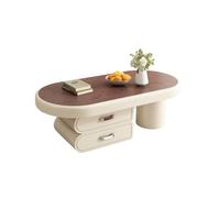 guiling-1986 Mesa De Centro Pequeña Mesa de té for Sala Estar, hogar, apartamento pequeño, Moderna, Sencilla, Ligera, Lujo, Mesa Alta Gama Mesa De Coctel(130x60x40cm)