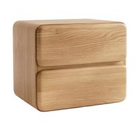 guiling-1986 Mesita de Noche Mesita de Noche con Doble cajón y Forma Rectangular compacta for Almacenamiento en el Dormitorio Mesa Auxiliar(Yellow,Grande)