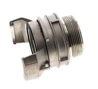Guillemin DN 50 Acoplamiento de acero inoxidable G 2'' rosca macho con cierre