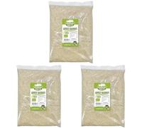 Guillermo | Arroz basmati blanco BIO - Bolsa 2kg. | 100% ecológico | Contiene minerales como el manganeso para activar el metabolismo | Hay que quitarle todo el almidón (Paquete de 3)