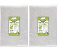 Guillermo | Arroz blanco marismas de Doñana BIO - Bolsa de 1 Kg | 100% ecológico | Contiene carbohidratos complejos | Ideal para paellas, risottos y arroces caldosos (Paquete de 2)