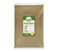 Guillermo | Bulgur integral BIO - Bolsa 1kg. | 100% ecológico | Muy bajo en grasas | Rico en fibra | Buen aliado de nuestra salud