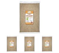 Guillermo | Copos de avena BIO - Bolsa 1 Kg. | 100% ecológico | Rico en antioxidantes | Ayuda a reducir el colesterol | Ayuda a bajar de peso (Paquete de 4)