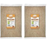 Guillermo | Copos de avena BIO - Bolsa 2 kg. | 100% ecológico | Rica en antioxidantes | Ayuda a reducir el colesterol | Ayuda a bajar de peso (Paquete de 2)