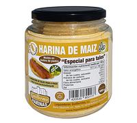 Guillermo | Harina de maíz BIO "especial para talos" - Bote 500g. | Apta para celíacos | Plato típico del País Vasco