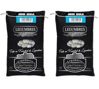 Guillermo | Judión - Saco 500g. | Gourmet | Calidad Extra | Alimento perfecto para dietas veganas y vegetarianas | Altas en fibra, vitaminas, minerales y contenido en proteínas (Paquete de 2)