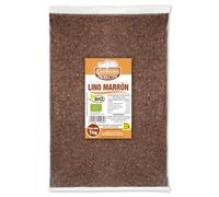 Guillermo | Lino marrón BIO - Bolsa 1 kg. | 100% ecológico | Aporta gran cantidad de minerales | Rico en fibra no soluble y soluble | Contiene omega-3