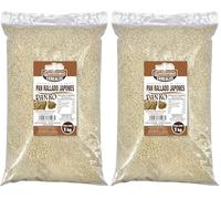 Guillermo | Pan rallado japonés "Panko" - Bolsa 1 kg. | Para rebozado y empanado | Absorbe menos grasa y aceite cuando se fríe | Más digestivo | Muy crujiente (Paquete de 2)