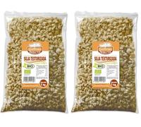 Guillermo | Soja texturizada BIO - Paquete 1 kg. | 100% ecológica | Alto contenido en proteínas | Perfecta para dietas veganas o vegetarianas (Paquete de 2)